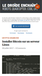 Mobile Screenshot of ledroideenchaine.com